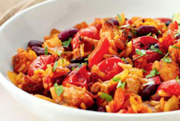Chicken With Red Kidney Beans